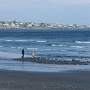 La plage est plutôt faite de poussières de roche plutôt que de sable,<br /> mais très agréable de s'y promener